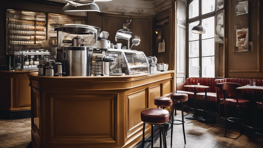Illustration détaillée sur Café Gaspard : L'Art du Café à Paris, Une Évasion Gourmande