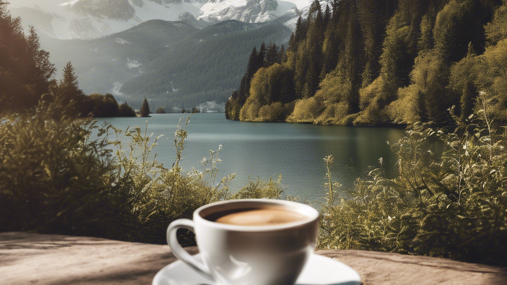 Illustration détaillée sur Découvrez le Café du Lac : Une Évasion au Coeur de la Nature