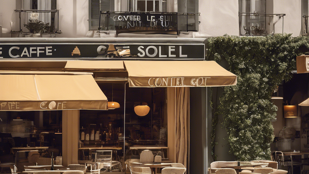 Illustration détaillée sur Découvrez le Café du Soleil : Un Voyage au Coeur du Goût et de la Culture