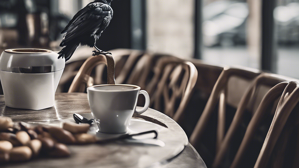 Illustration détaillée sur Découvrez le Raven Café : Un Havre de Paix et de Saveurs à Ne Pas Manquer