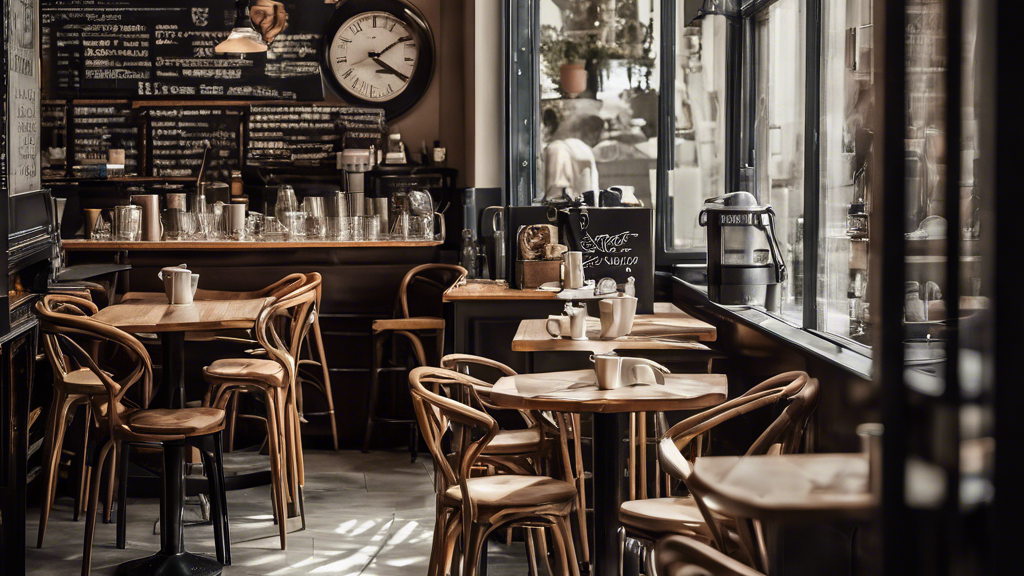 Illustration détaillée sur Le café comptoir : un lieu de convivialité et de culture du café